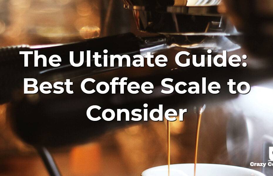 The Ultimate Guide: Best Coffee Scale to Consider