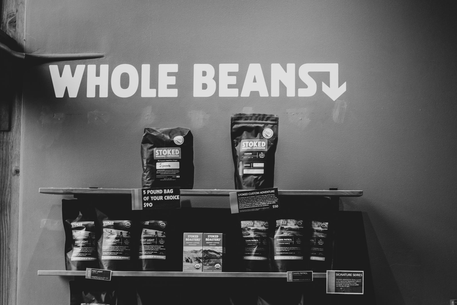 whole beans coffee