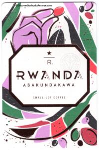 Starbucks Reserve Coffee Rwanda