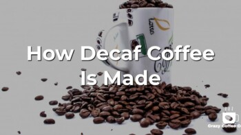 How Decaf Coffee Is Made