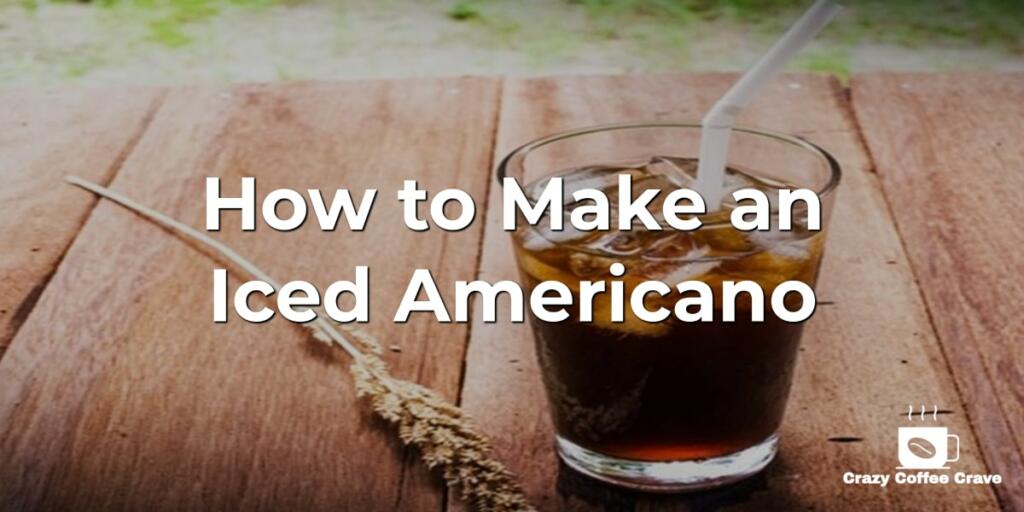 How to Make an Iced Americano