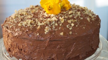 Traditional Mocha Chocolate Cake
