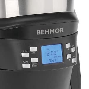 Behmor Brazen Coffee Maker - temperature