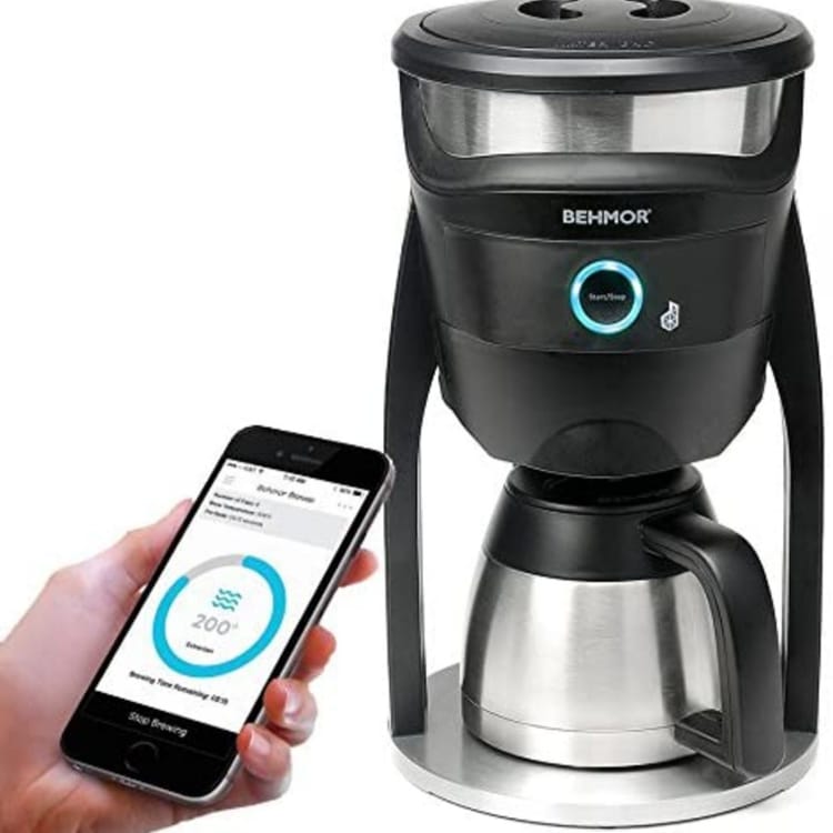Behmor Connected Customizable Temperature Control Coffee Maker