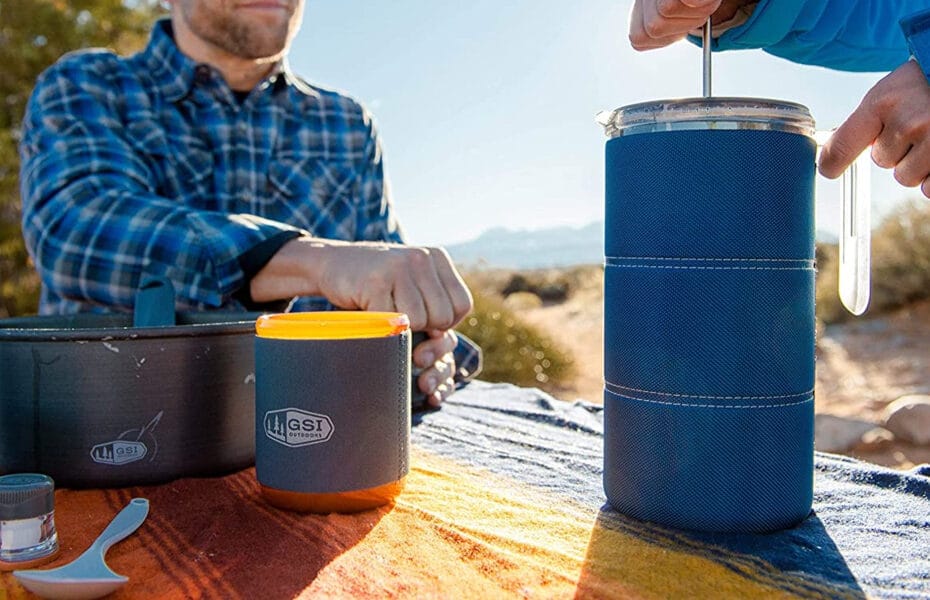 French Press Camping