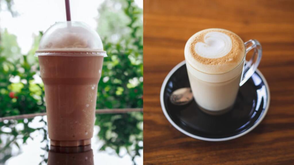 frappe vs latte